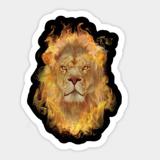 lion T-Shirt Sticker